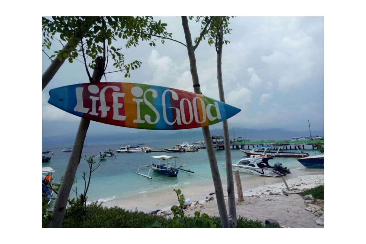 Bleu Verde, The Secret Garden - Turtle Point Beach Gili Trawangan Eksteriør billede